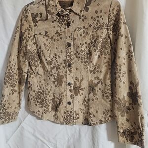 Ladies size Large Suede jacket